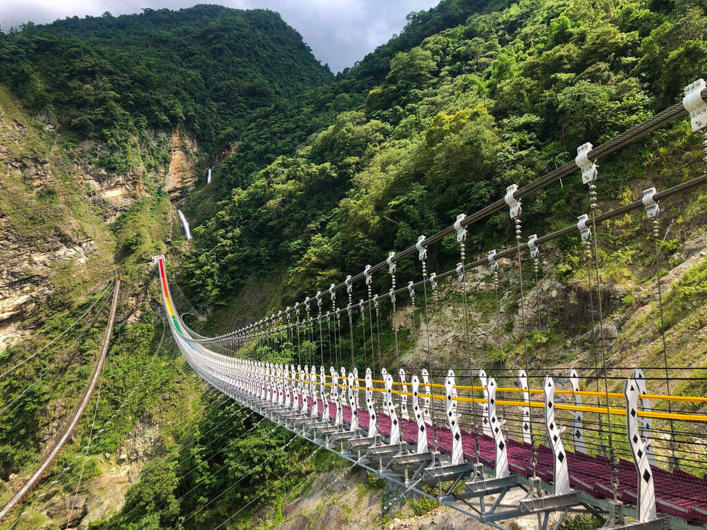 Shuanglong's Rainbow Suspension Bridge
