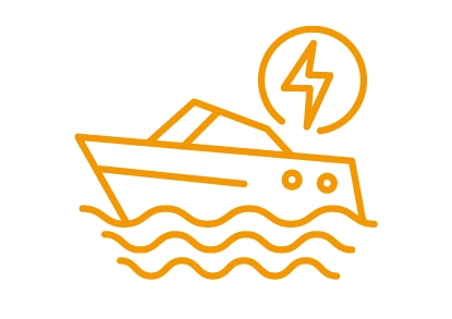 圖示-電動船環湖圈數