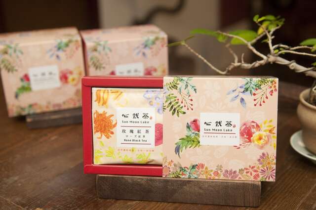 花茶立體茶包,心栽茶【日月潭紅茶‧自然農法】