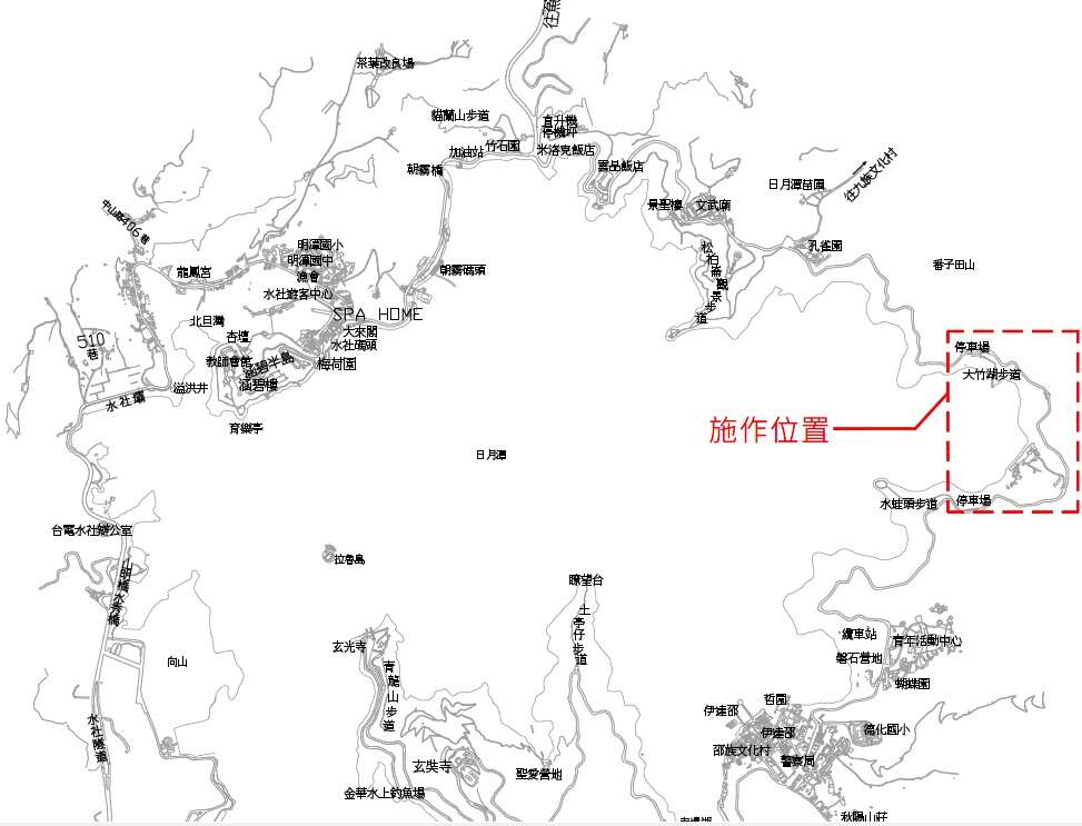 114/5/9更新 本處轄區步道及區域施工公告
