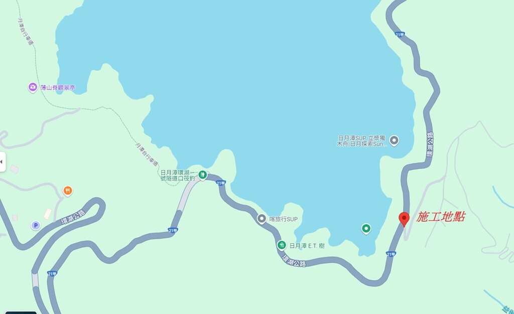 114/6/26更新 本處轄區步道及區域施工公告
