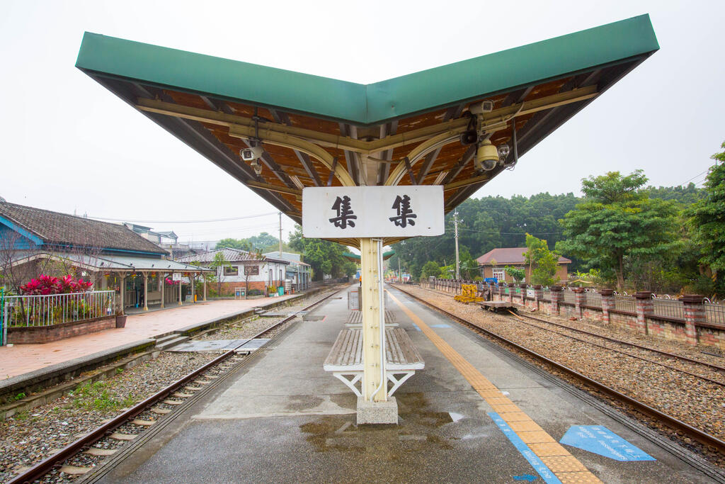 集集に残るかつての懐かしい風景に思いを馳せています