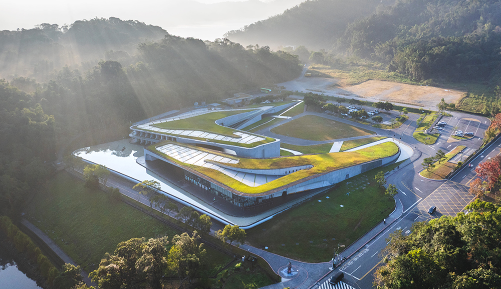 圖示日月潭國家風景區管理處暨向山遊客中心