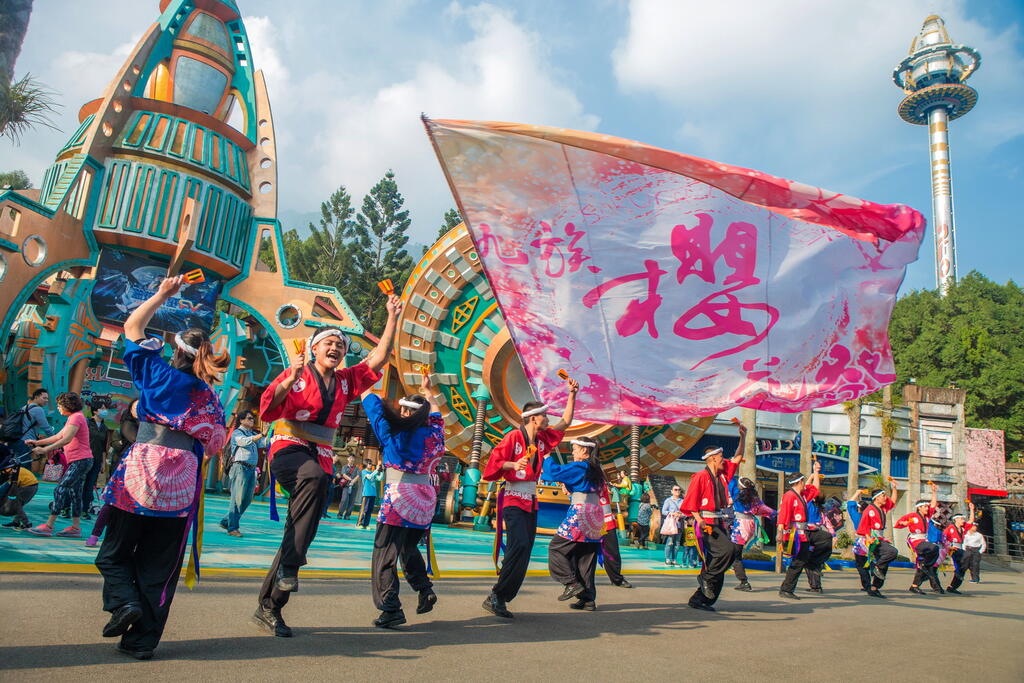 2019年的九族櫻花祭