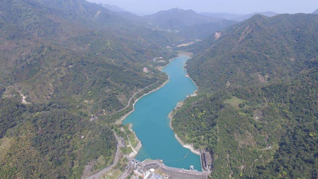 明湖水庫全景