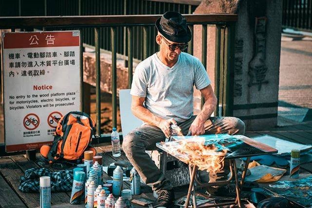 街頭藝術家👨🏻‍🎨