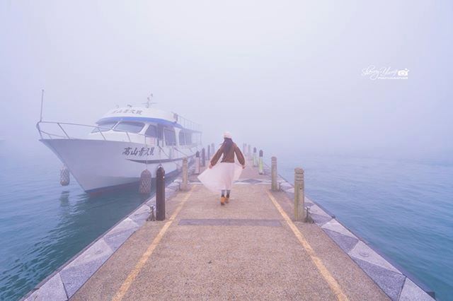 迷霧日月潭☁