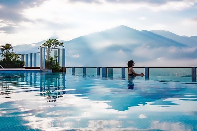 享受渡假美好時光💦