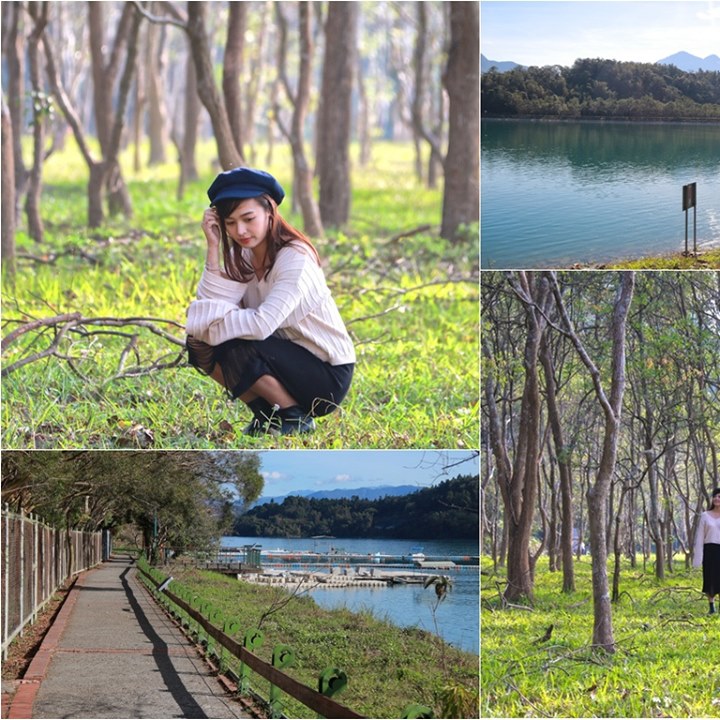 在這湖水的角落裡