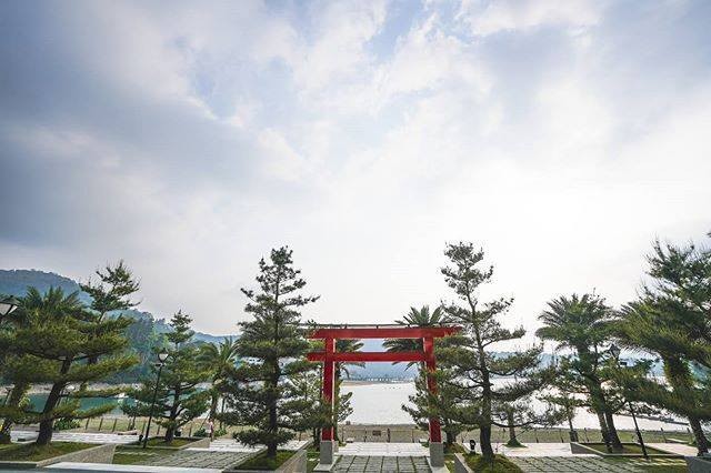 湖畔鳥居⛩
