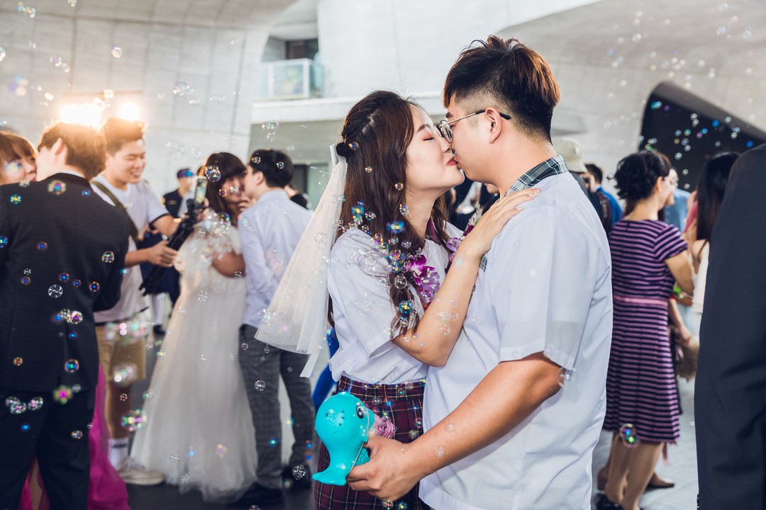 自備泡泡機太可愛了吧！😍