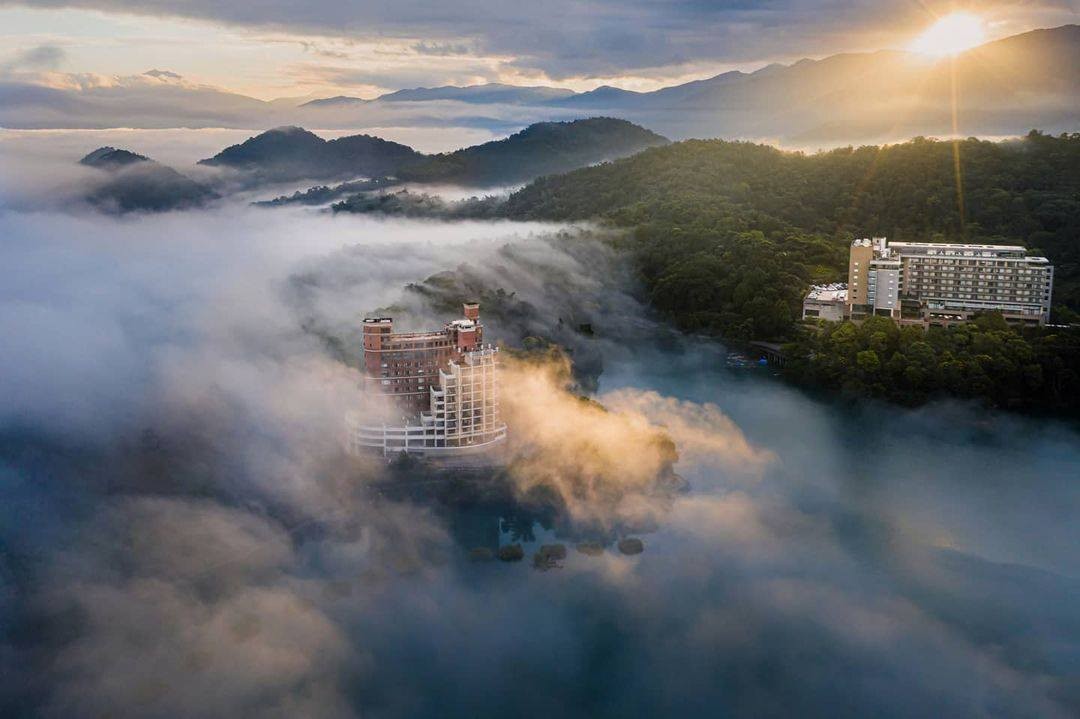 日月潭大瀑布🤔🤣