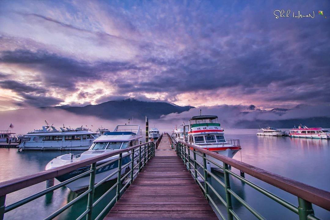 朝霧碼頭 日出晨曦✨✨
