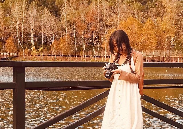 最喜歡暖色系的秋天🍂