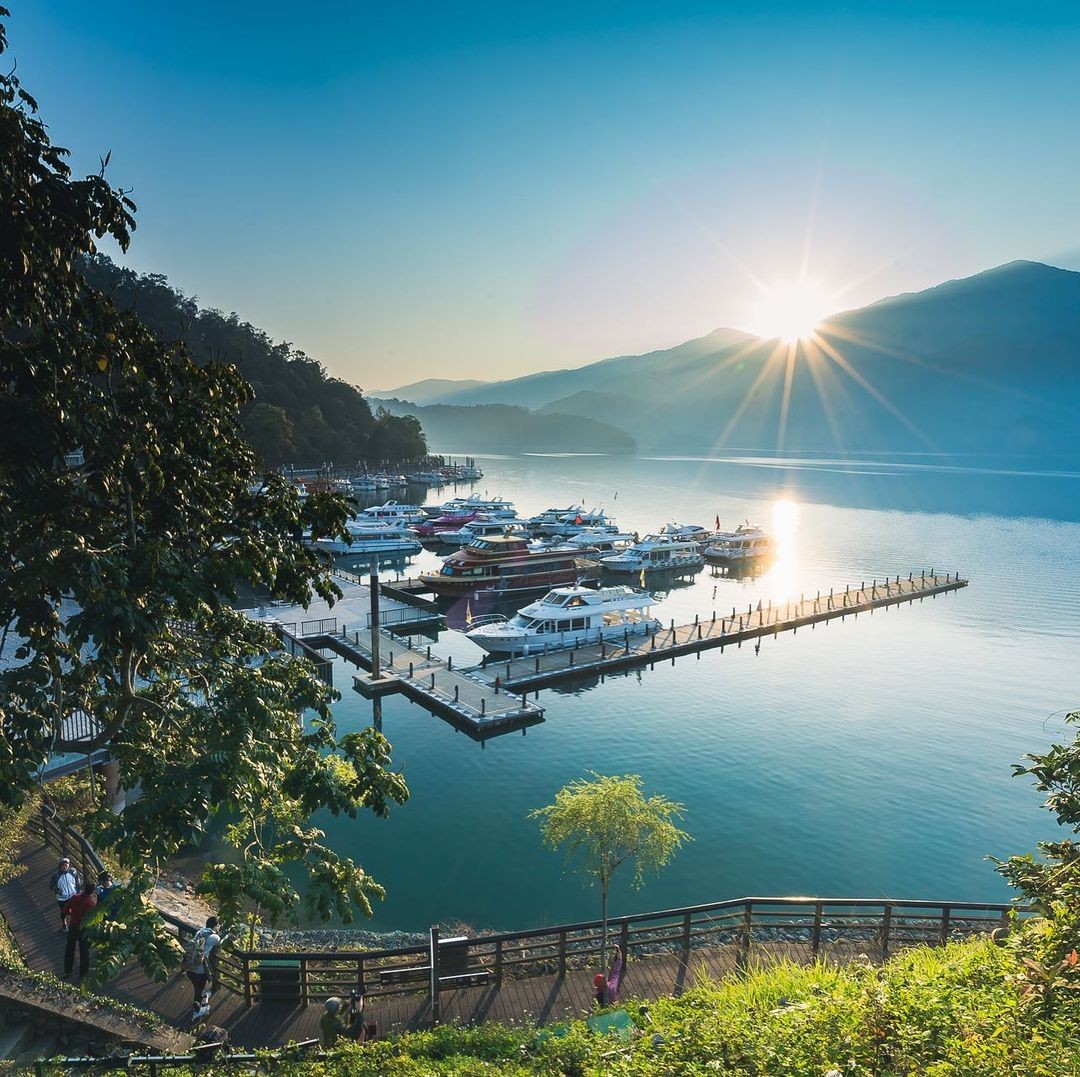 日月潭美麗的樣貌