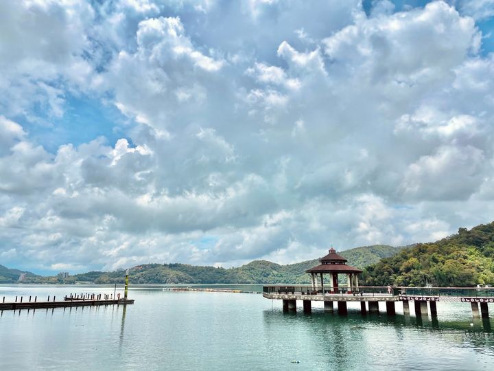 連日降雨讓日月潭幾乎已達滿水位✨系列4/4