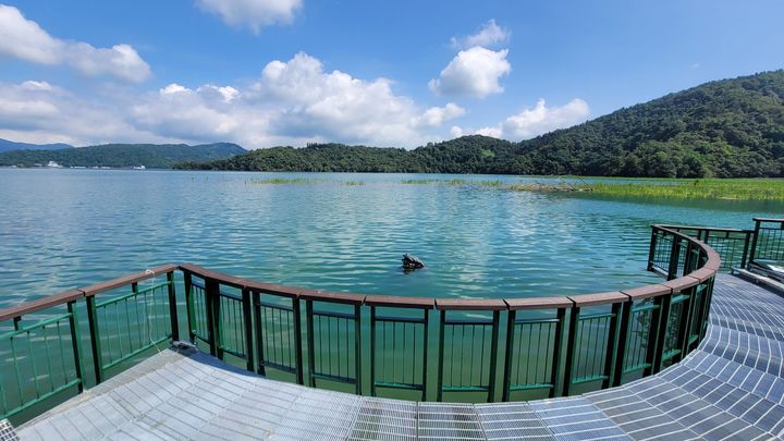 【日月潭新水蛙頭平台解封】