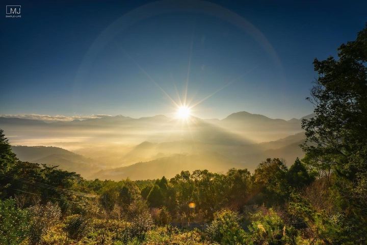 看見這美景 早起爬山都值得了😍