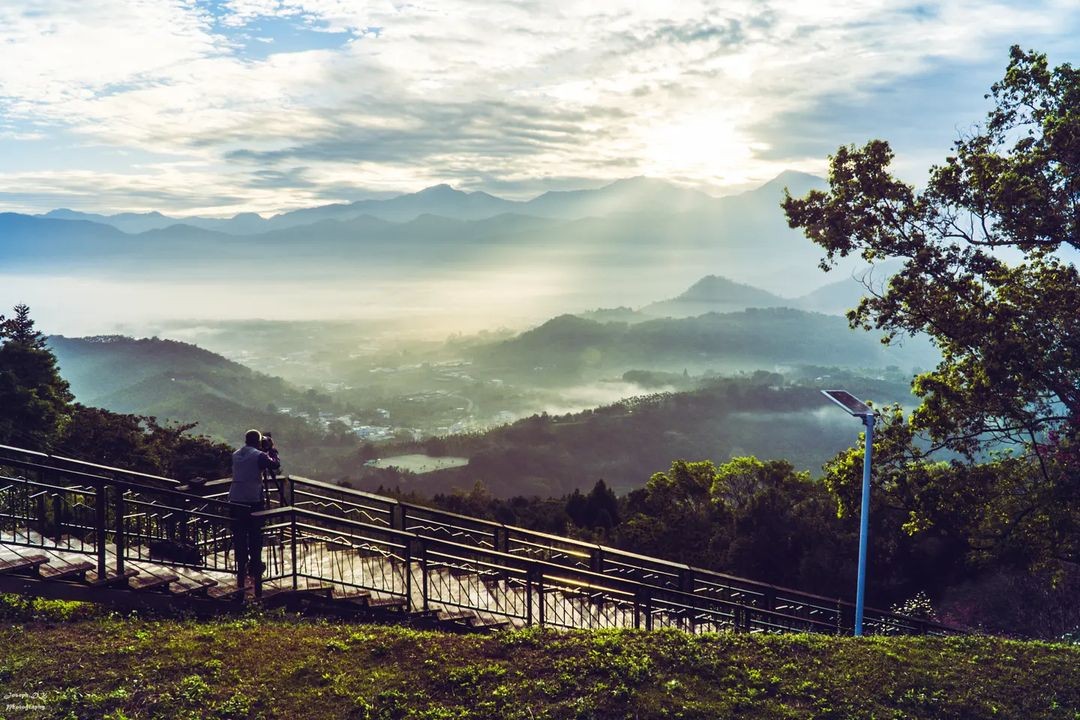 山上的空氣與景色 總能讓人放鬆心情