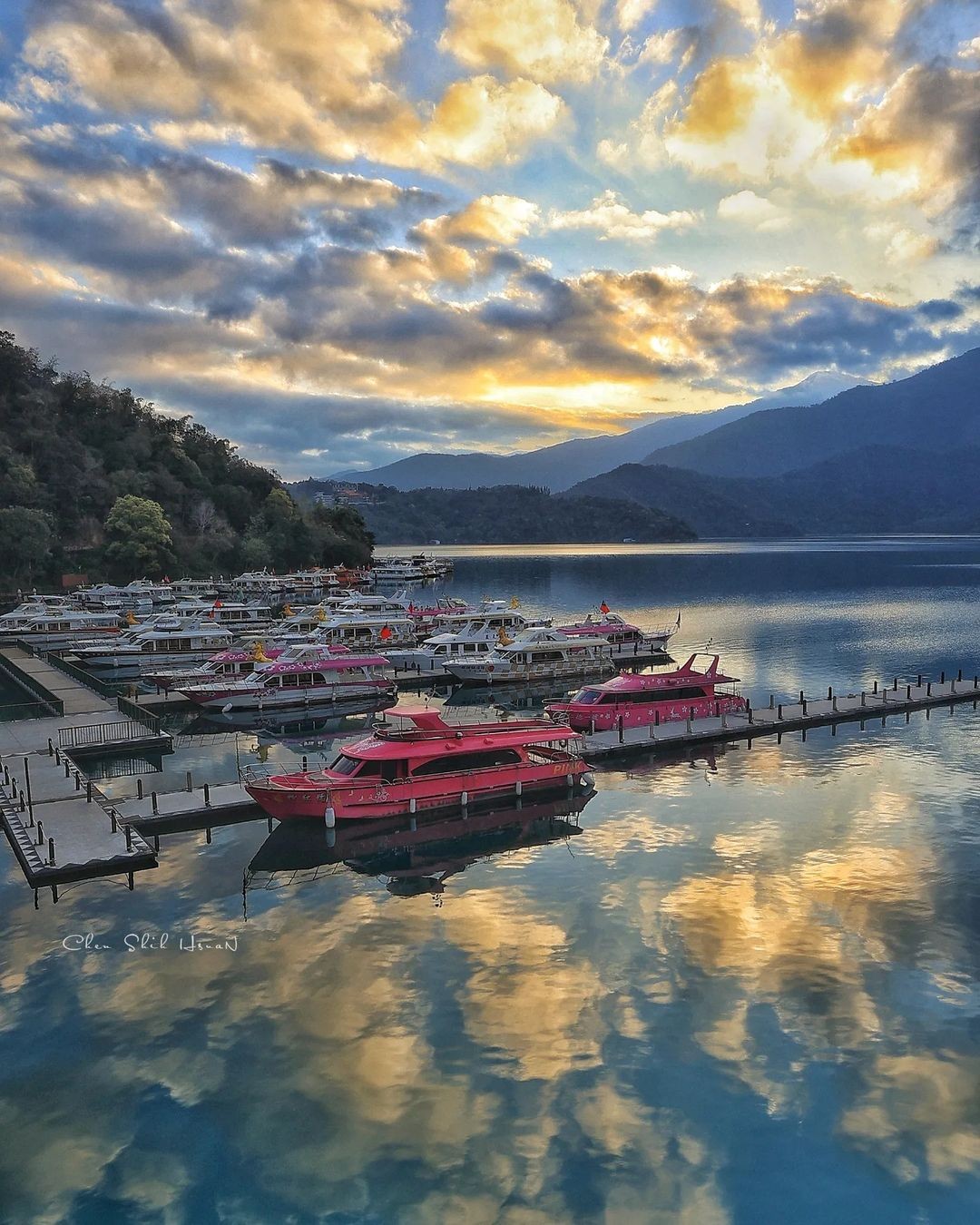 海鹽牛奶口味的日月潭
