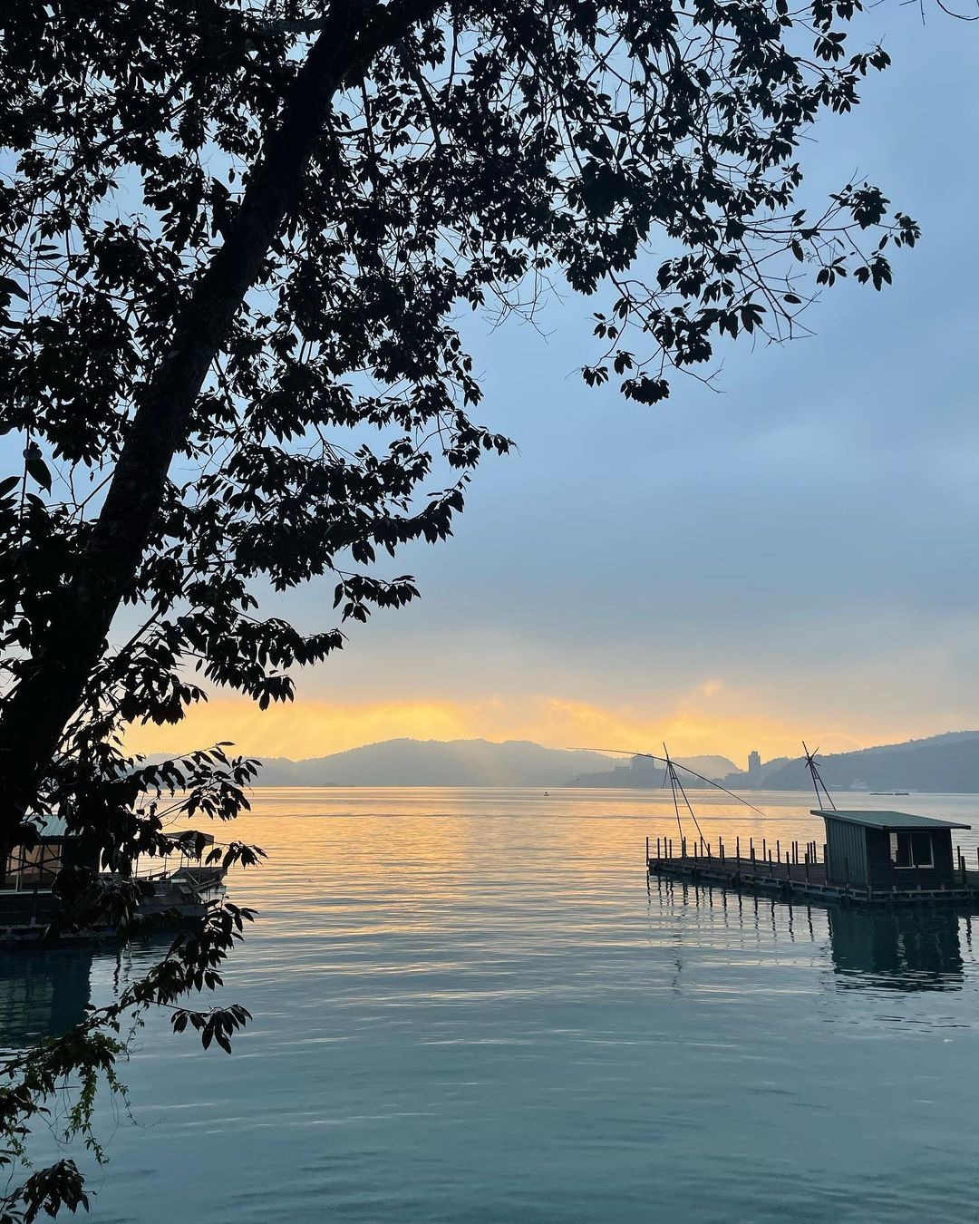 日落前享受這片小寧靜