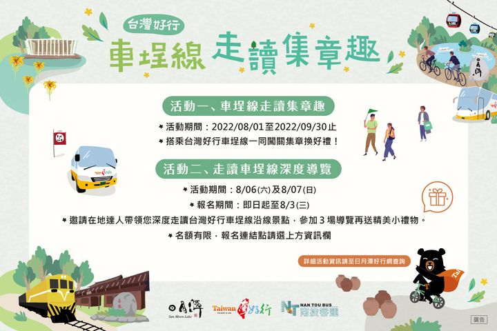 小編又來報好康了！大家搭過好行來日月潭嗎？