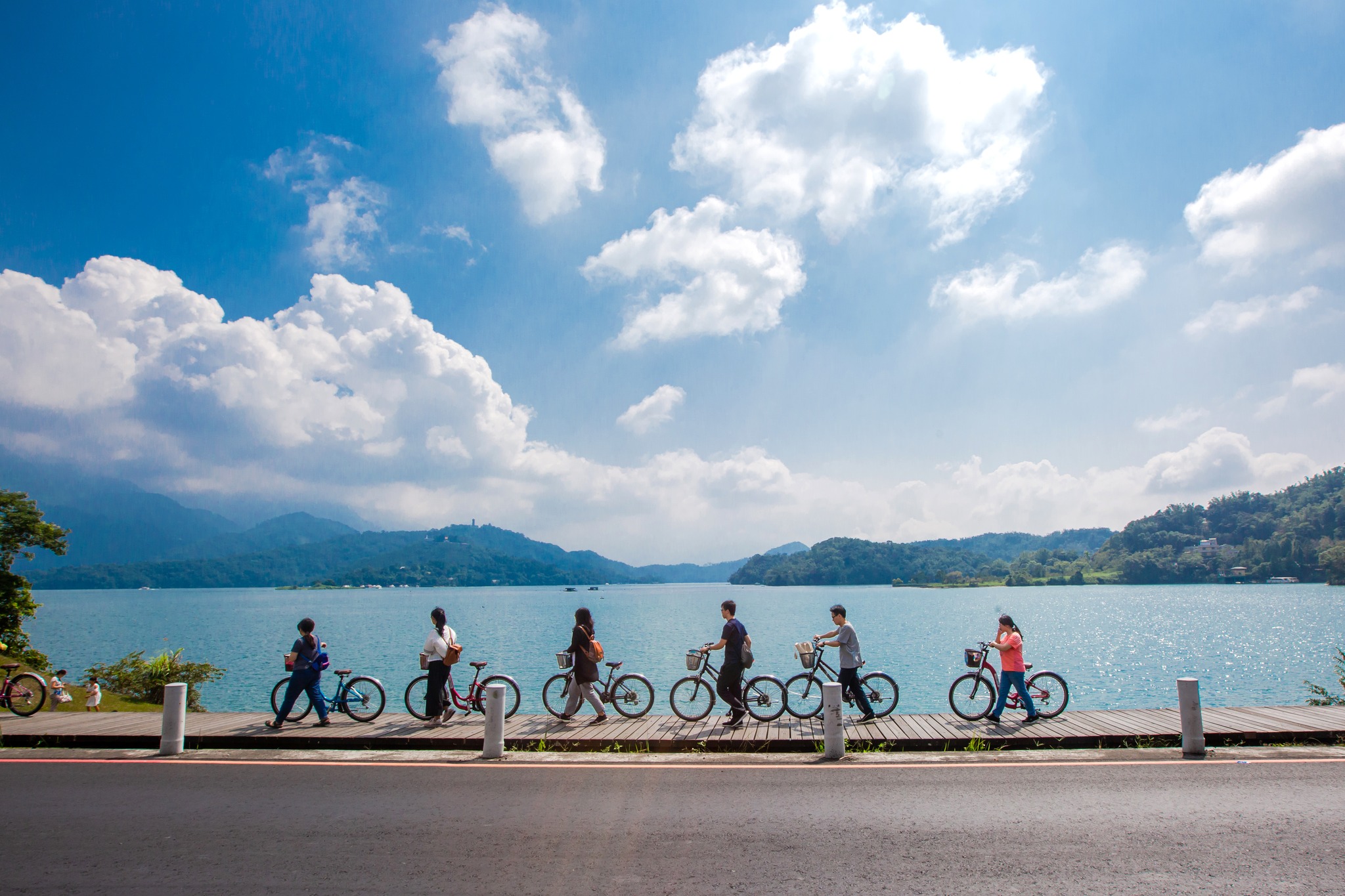 你有在日月潭騎腳踏車環潭過嗎☺️