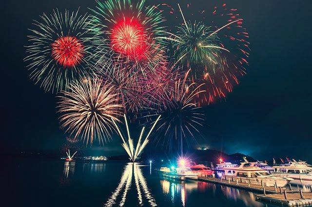 420秒跨年煙火真的太美了!!🎇