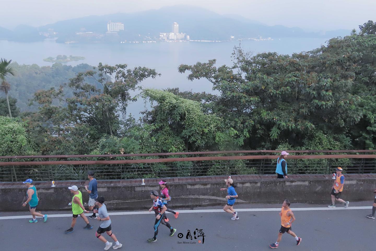 今天的日月潭好熱血🔥