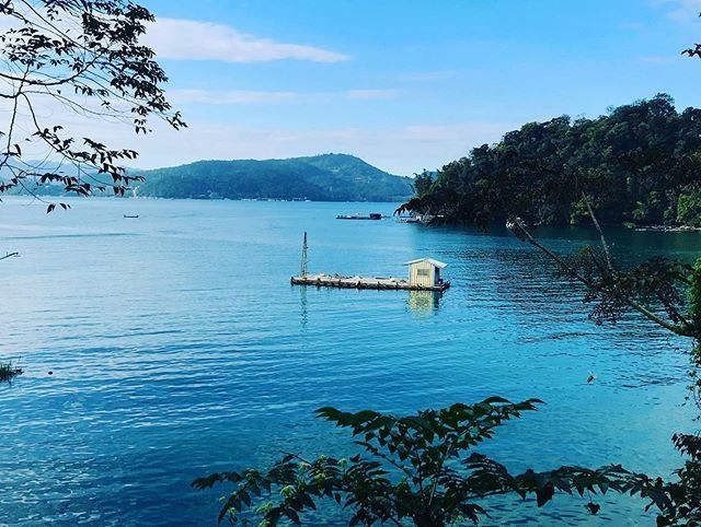 最美的顏色就是日月潭藍💙