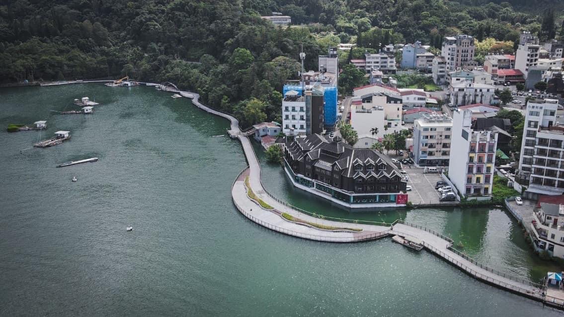 在2023年泳渡活動前 #日月潭 啟用了新步道😇