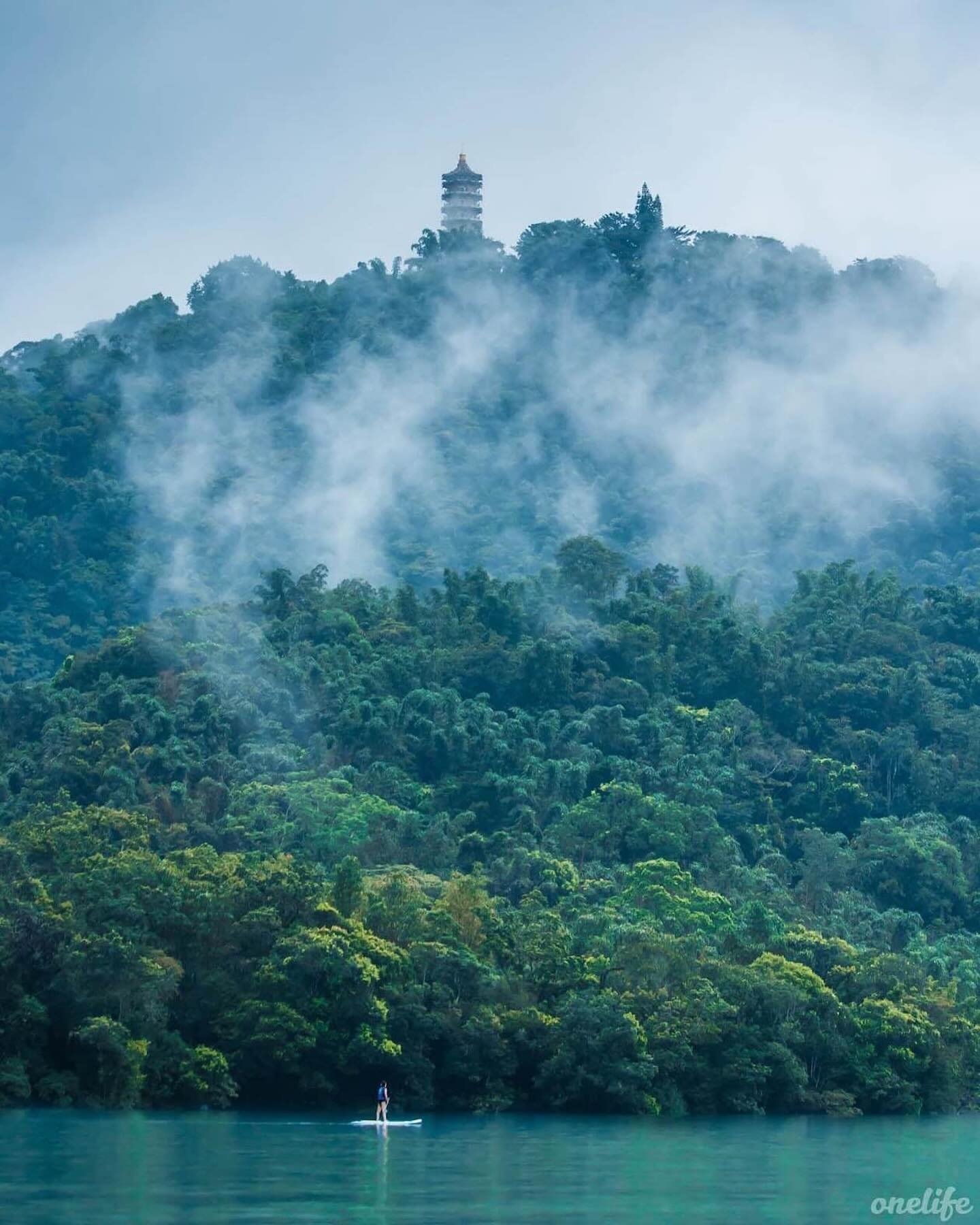 💫〚除了泳渡 另一種在日月潭中享受的方法😎〛