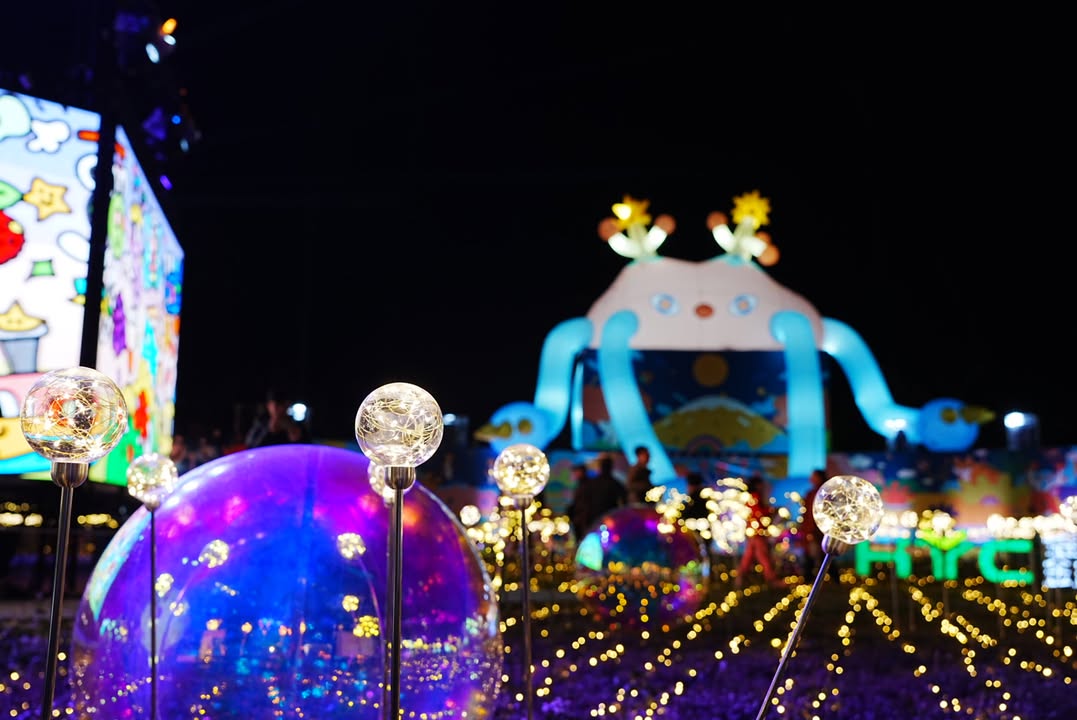 💫〚#貓貓蟲咖波 蒞臨2025南投燈會〛