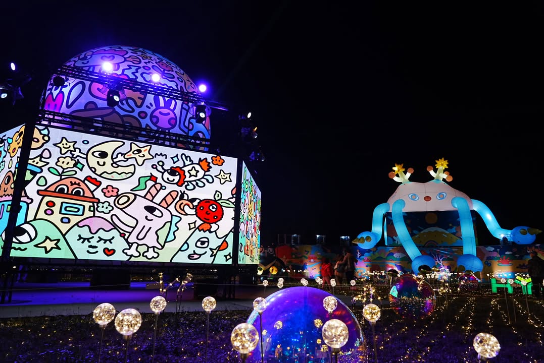 💫〚#貓貓蟲咖波 蒞臨2025南投燈會〛系列8/12