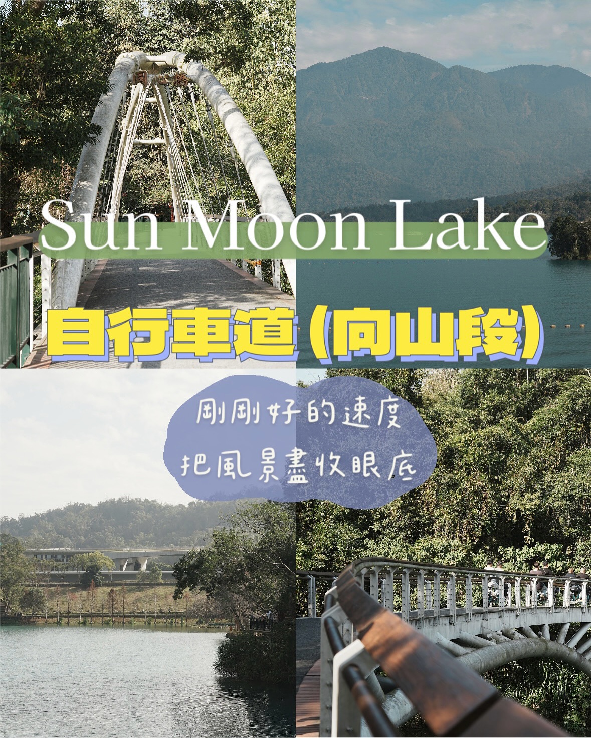 #水社碼頭 往返 #向山遊客中心 這一段