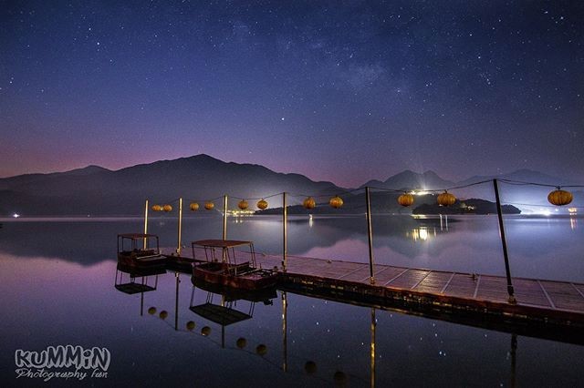 一起來日月潭追銀河~~🙌🏻 感謝 @kun____min  分享美照❤️