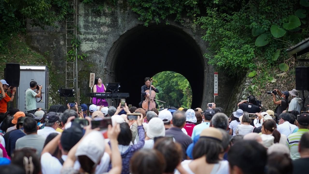 #集集鐵道音樂會 完美落幕(∩´∀`∩)