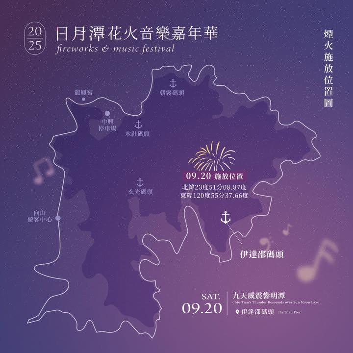 2025日月潭花火音樂嘉年華