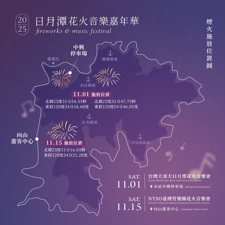 2025日月潭花火音樂嘉年華系列1/2