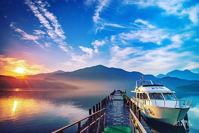 一次蒐集日月潭所有顏色